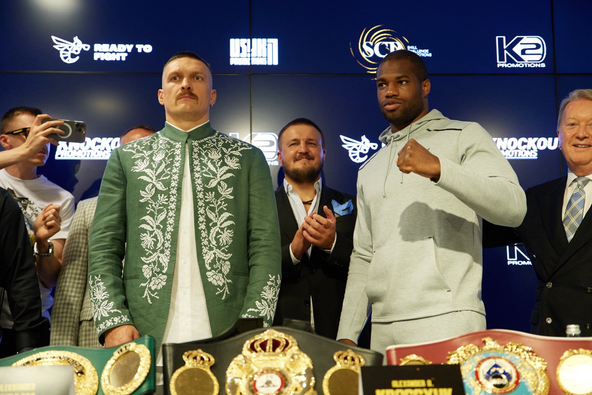 Олександр Усик та Даніель Дюбуа Олександр Усик та Даніель Дюбуа