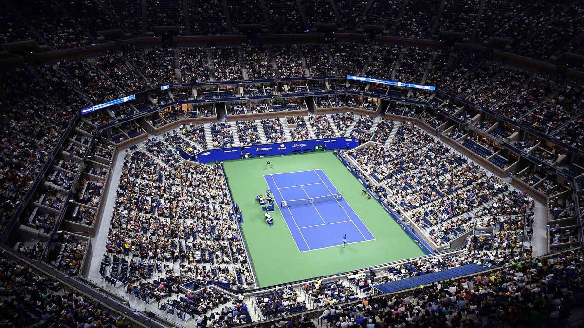 Корт на US Open Корт на US Open