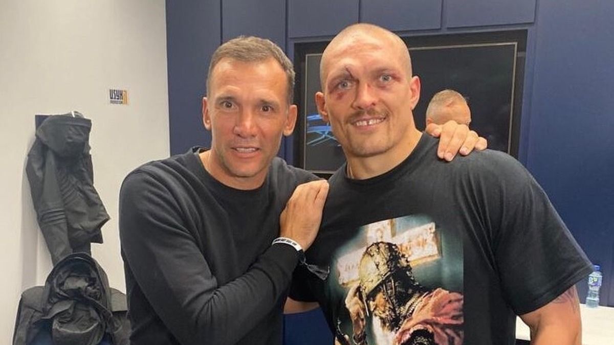 Бій Усик - Дюбуа: Шевченко привітав українського чемпіона з перемогою Бій Усик - Дюбуа: Шевченко привітав українського чемпіона з перемогою