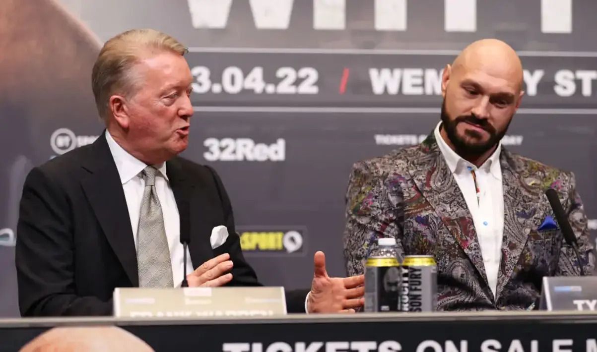 Фрэнк Уоррен и Тайсон Фьюри Фрэнк Уоррен и Тайсон Фьюри