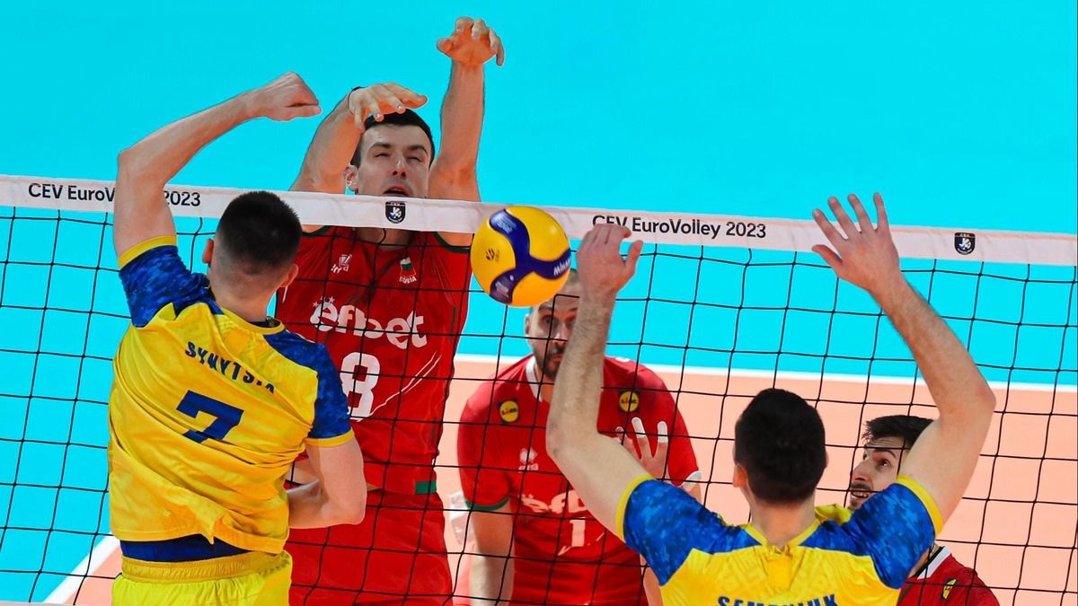 Україна Болгарі - результат матчу чемпіонату Європи з волейболу 2 вересня 2023