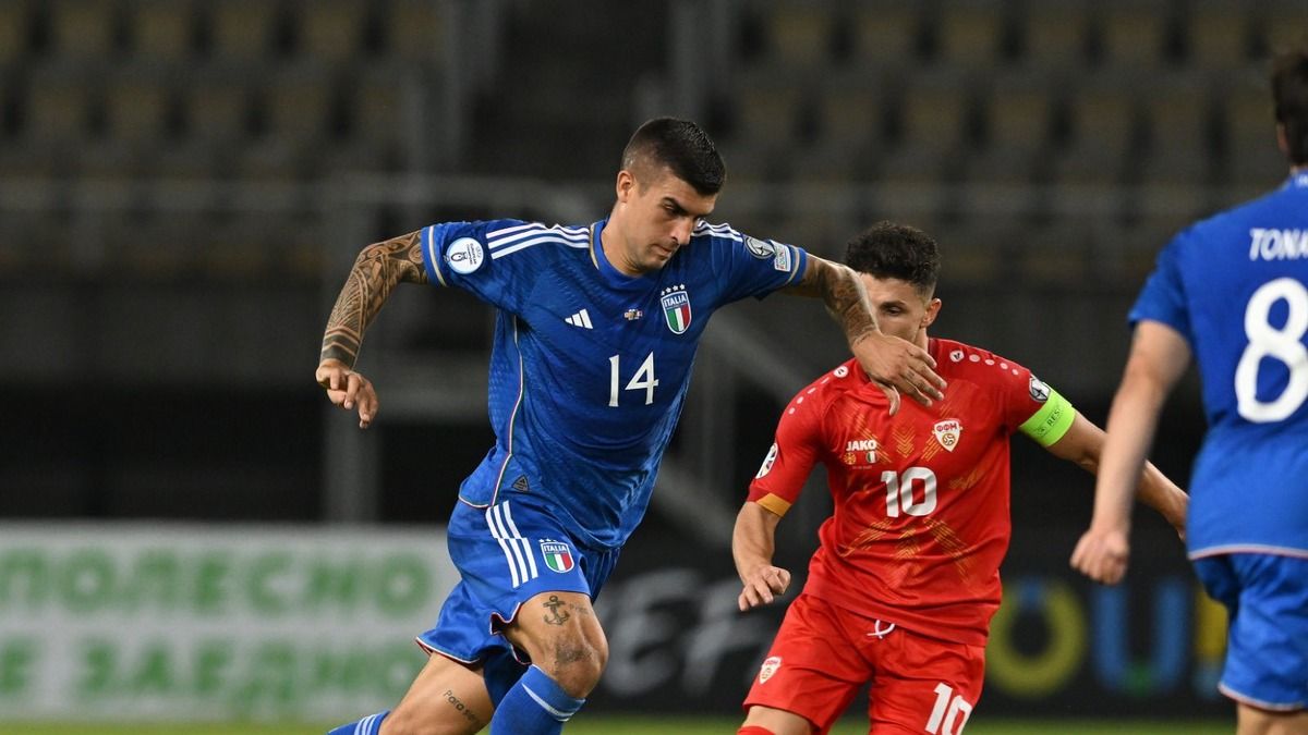 Северная Македония - Италия результат и видео голов матча отбора Евро 2024 Северная Македония - Италия результат и видео голов матча отбора Евро 2024