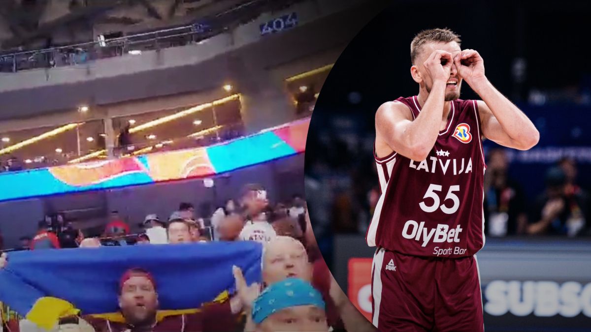 ЧМ-2023 по баскетболу - во время матча Латвия – Литва раздался хит Путин – х*ло - видео