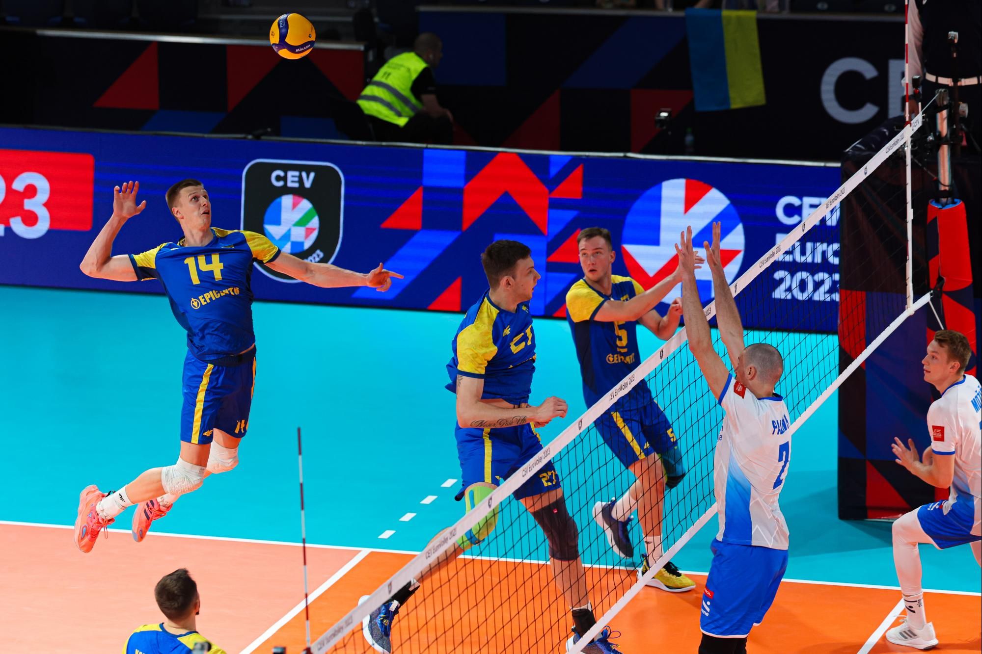 Україна програла Словенії в чвертьфіналі чемпіонату Європи з волейболу