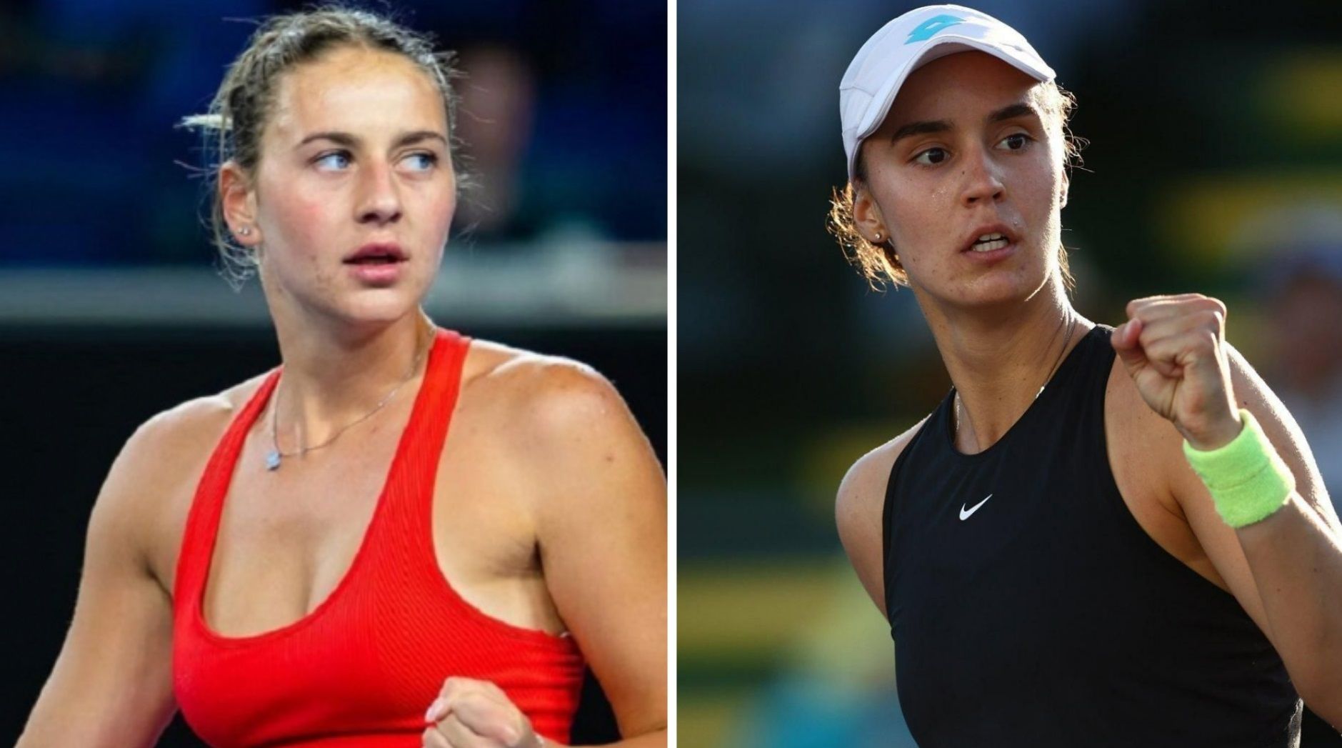 Марта Костюк и Ангелина Калинина Марта Костюк и Ангелина Калинина