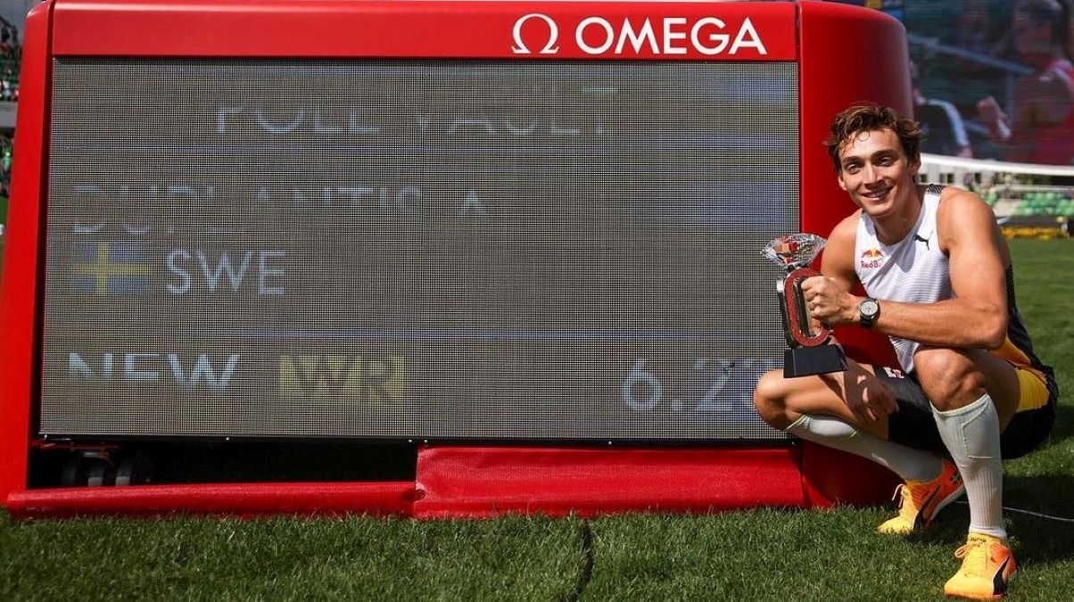 Арман Дюплантіс установив рекорд Арман Дюплантіс установив рекорд