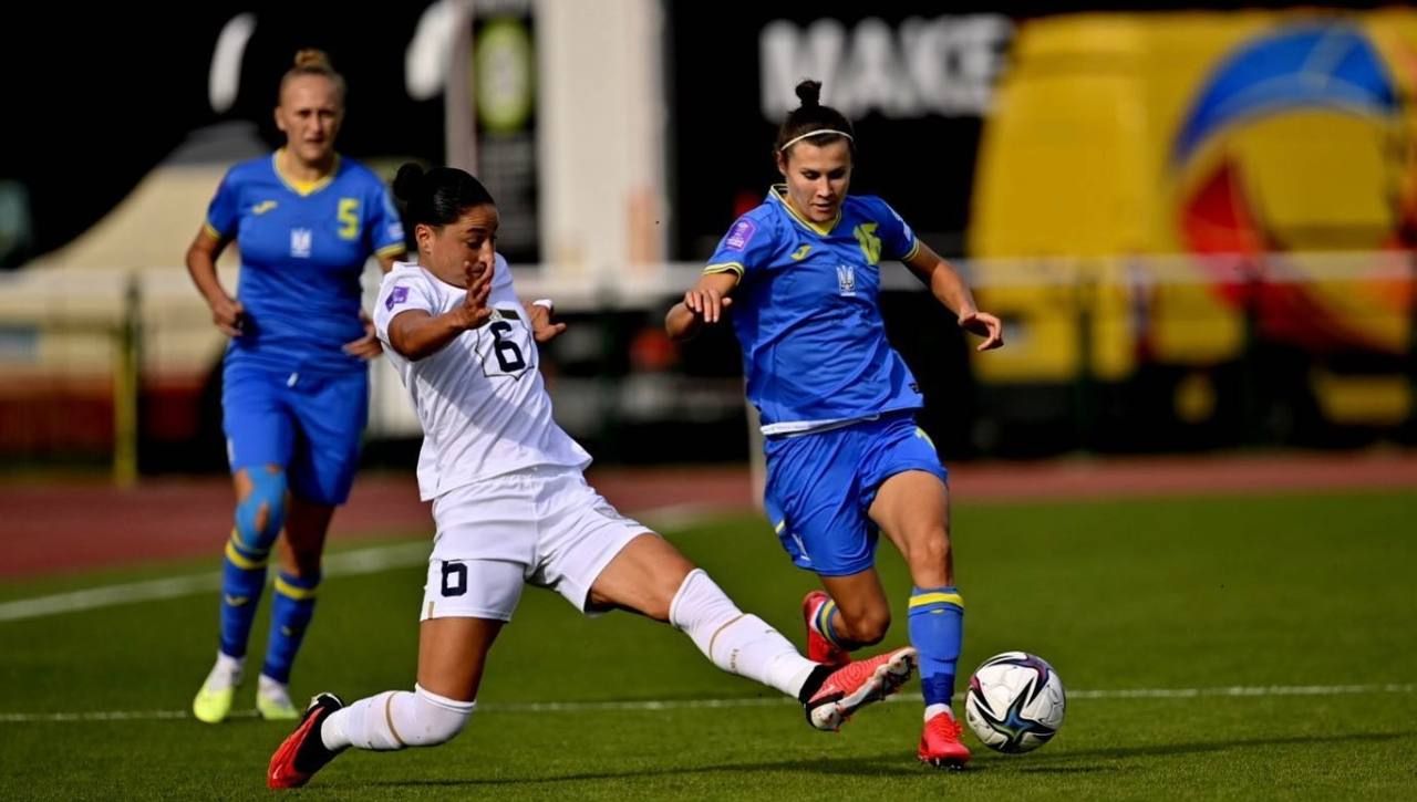 Епізод матчу між збірними України та Сербії Епізод матчу між збірними України та Сербії