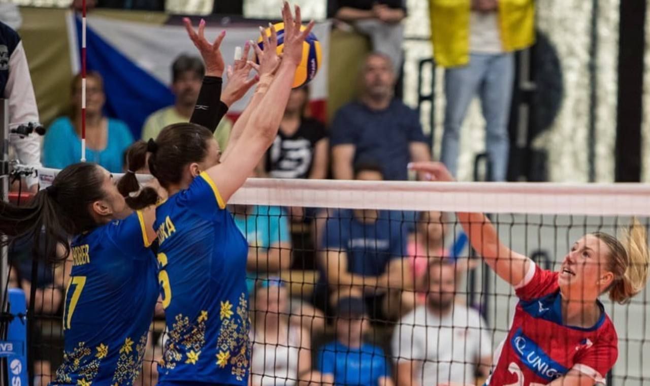 Епізод матчу Чехія – Україна Епізод матчу Чехія – Україна