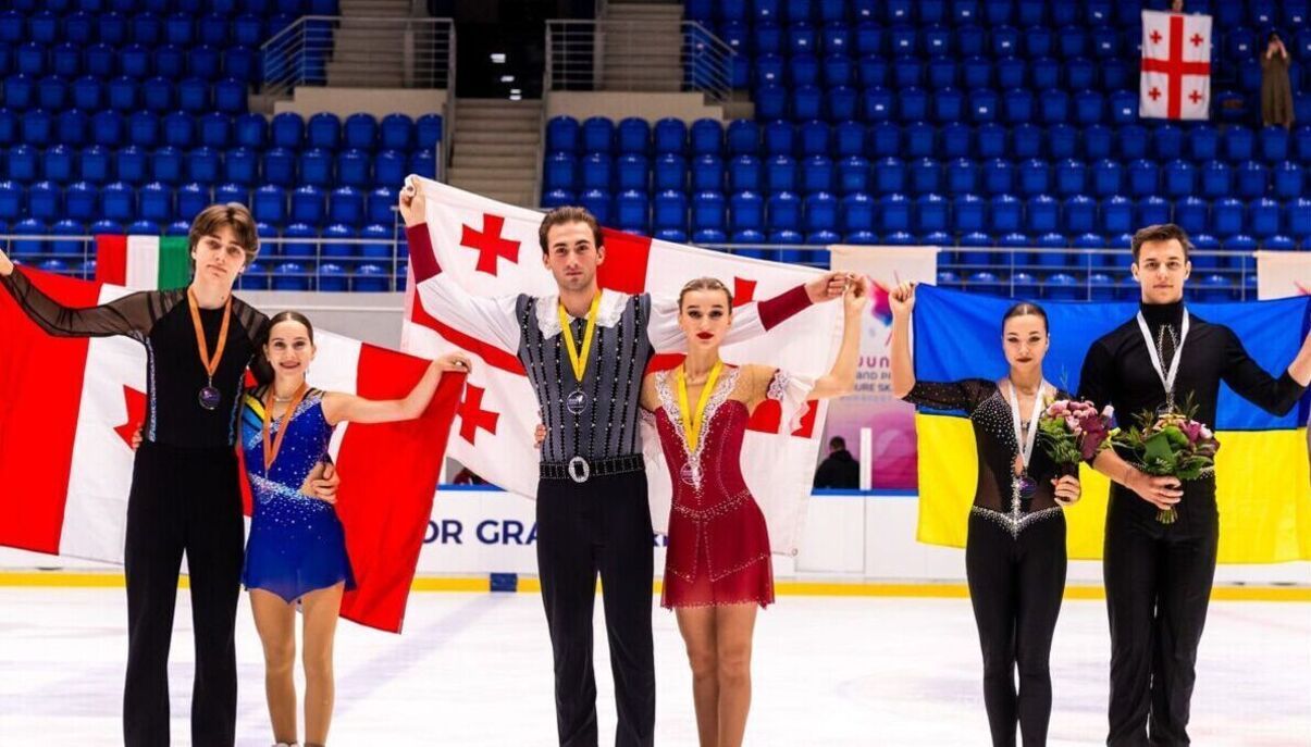 Українські фігуристи на другій сходинці Українські фігуристи на другій сходинці