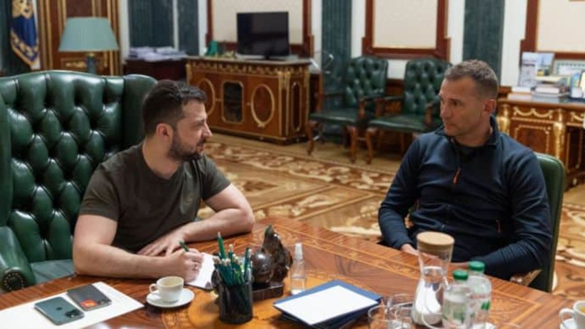 Андрей Шевченко назначен советником Владимира Зеленского Андрей Шевченко назначен советником Владимира Зеленского