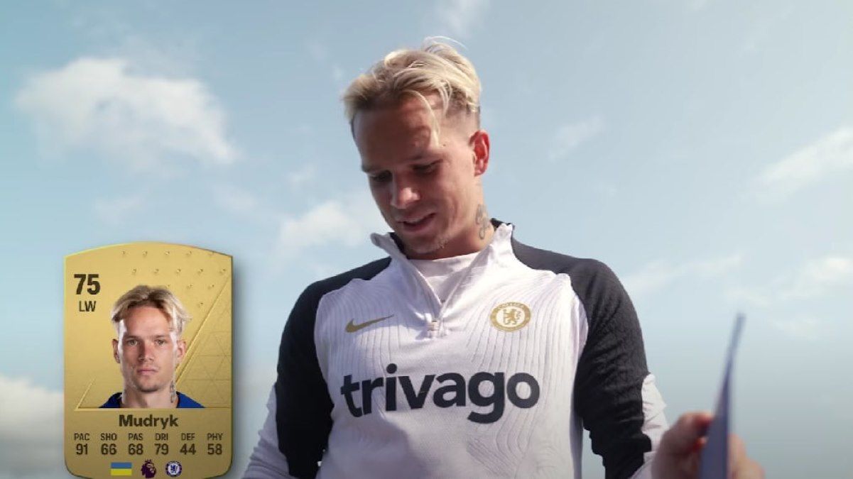 Мудрик оцінив свою картку EA Sports FC 24 Мудрик оцінив свою картку EA Sports FC 24