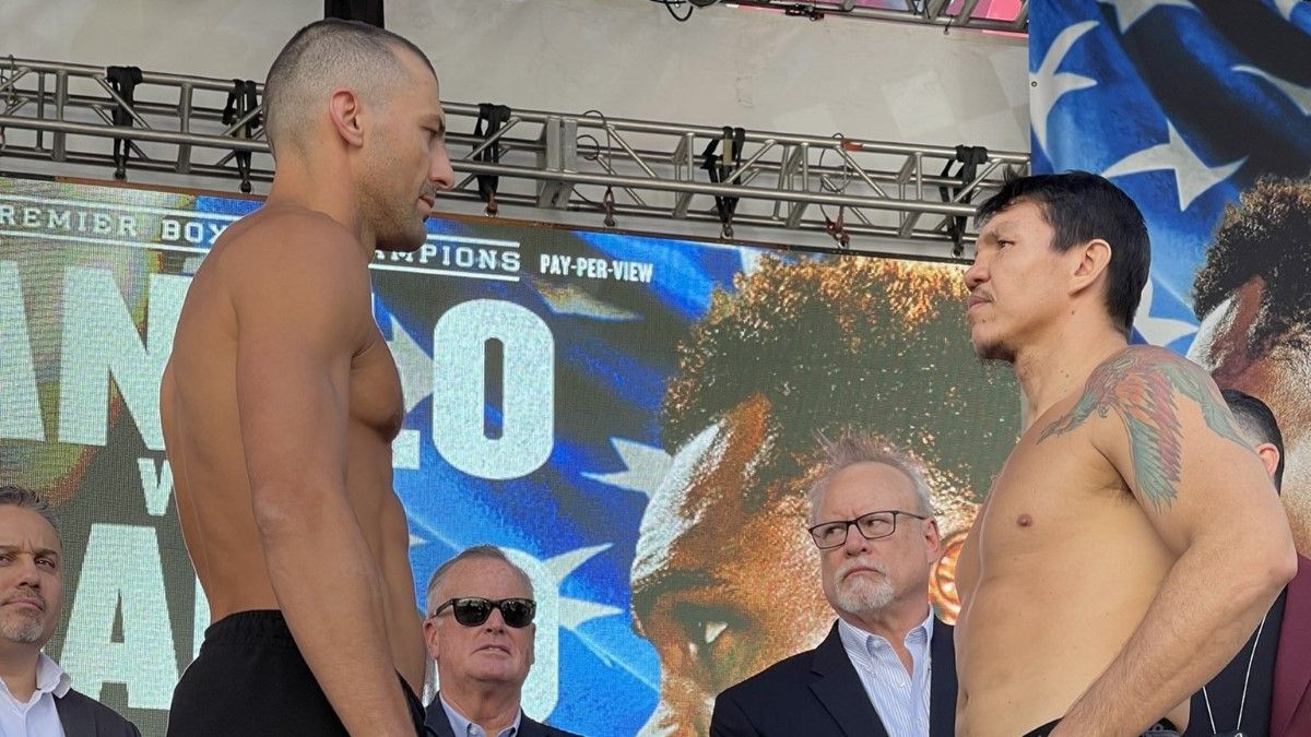 Дуэль взглядов между Гвоздиком и Родригесом Дуэль взглядов между Гвоздиком и Родригесом