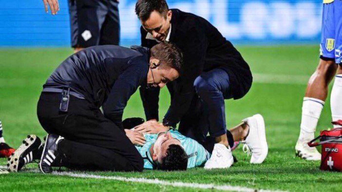 Этьен Вассен без сознания Этьен Вассен без сознания