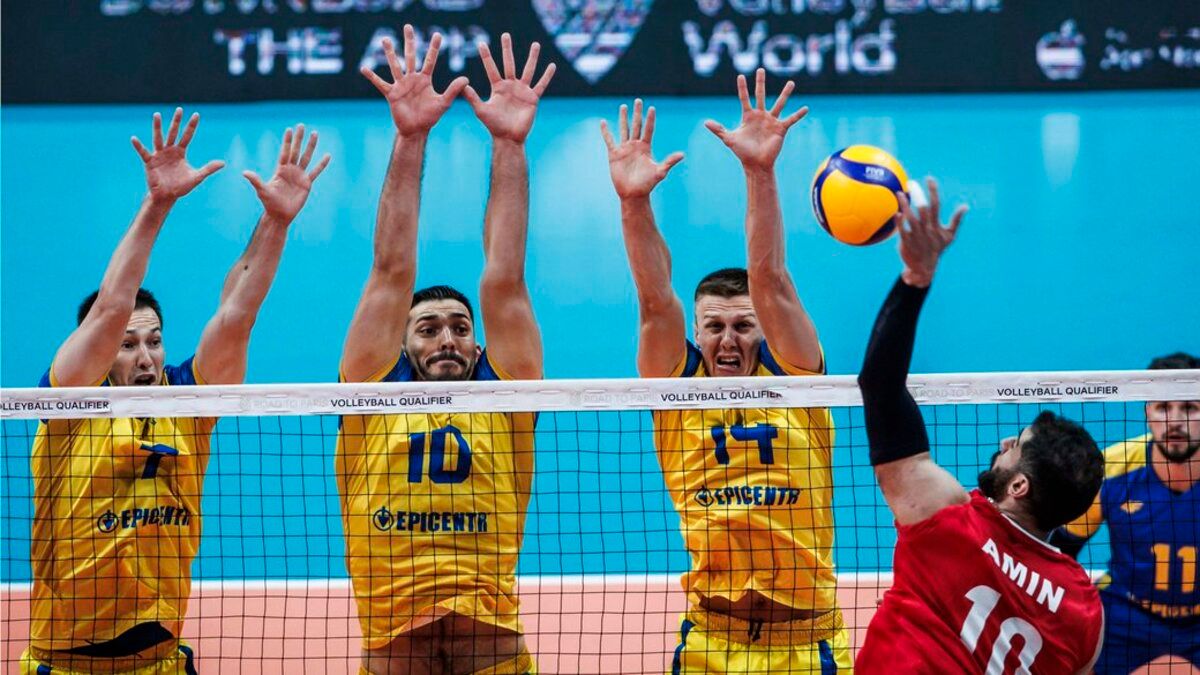 Эпизод матча Украина – Иран