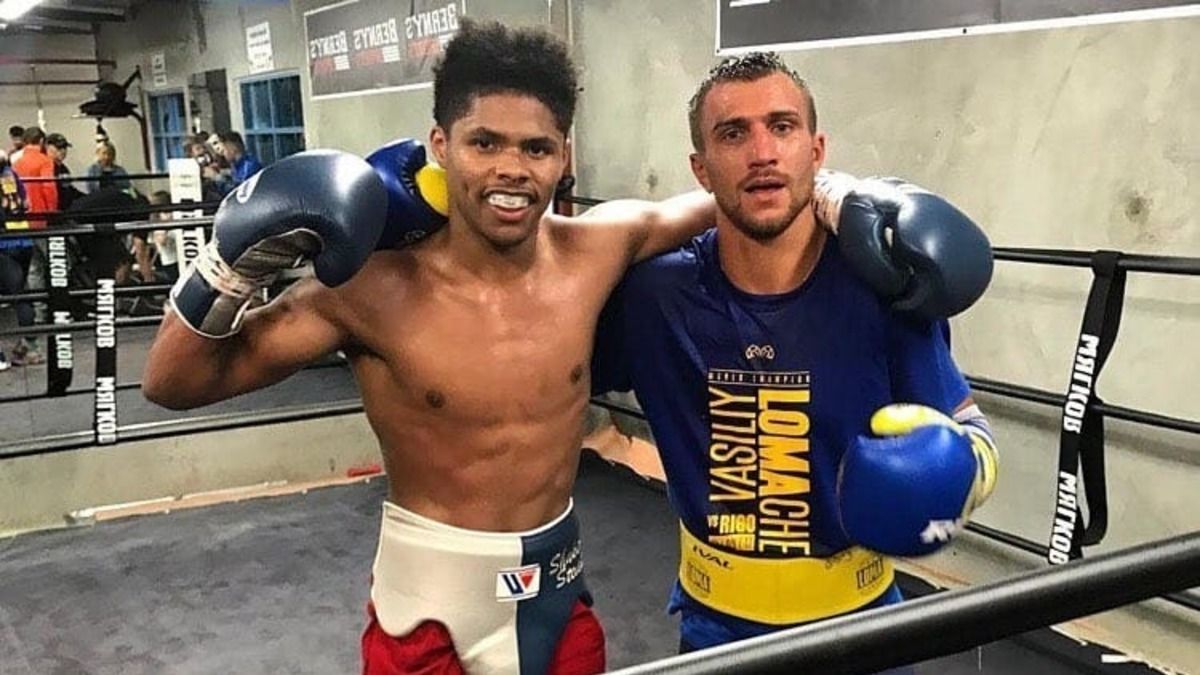 Американець Шакур Стівенсон вимагає бою з Василем Ломаченком Американець Шакур Стівенсон вимагає бою з Василем Ломаченком