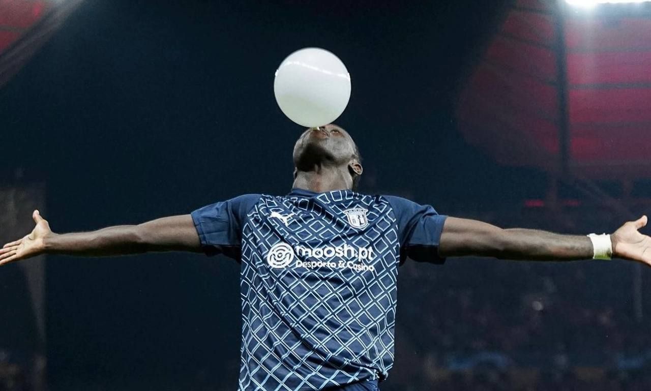 Святкування гравця Браги Святкування гравця Браги