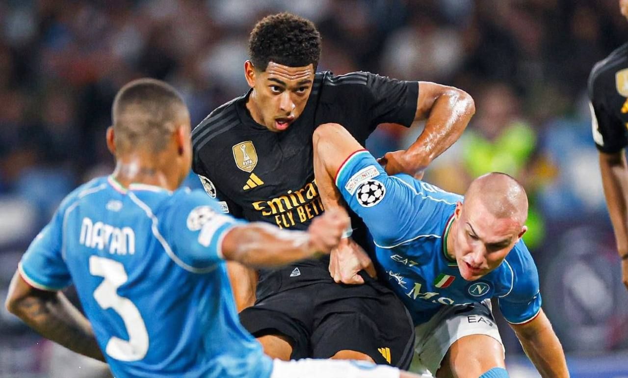 Джуд Беллінгем проти Наполі Джуд Беллінгем проти Наполі