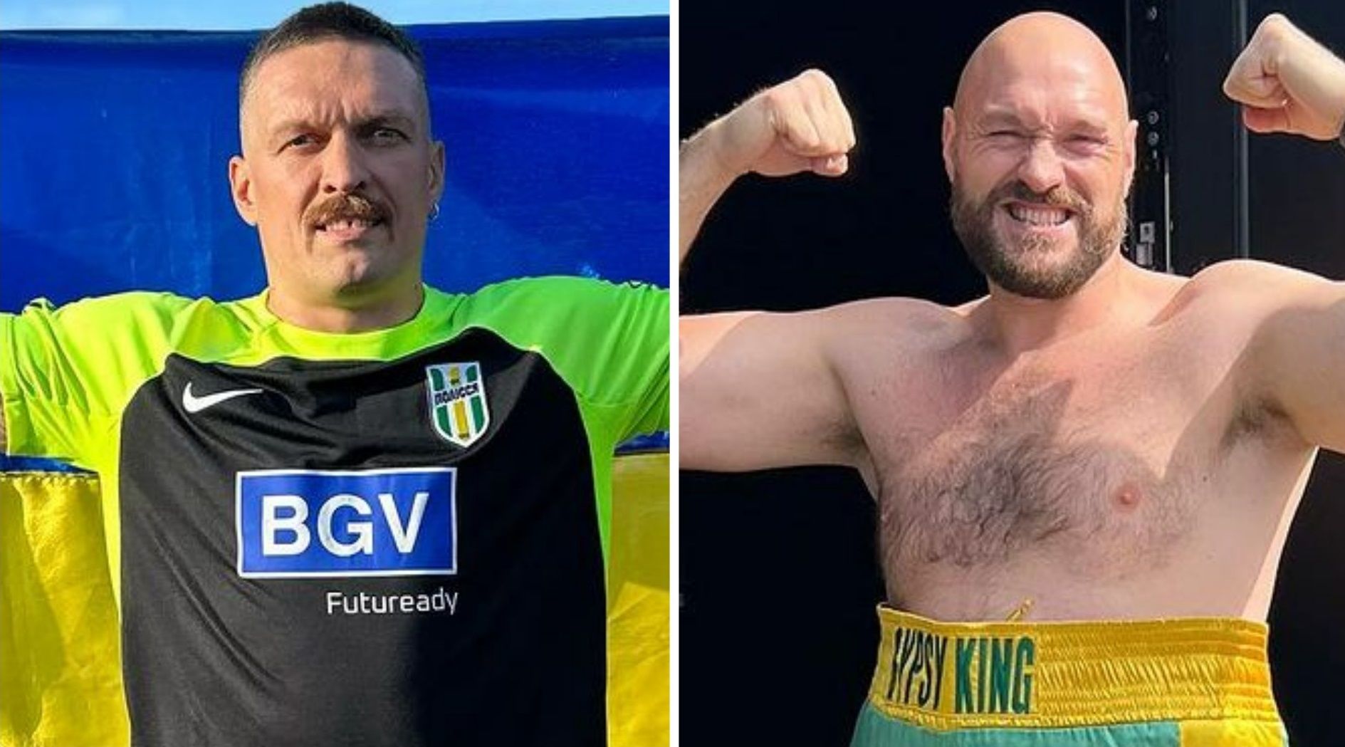 Олександр Усик та Тайсон Ф'юрі Олександр Усик та Тайсон Ф'юрі