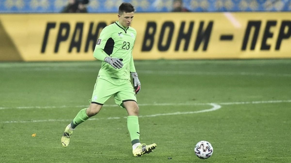 Анатолий Трубин - Лев матча Украина – Северная Македония Анатолий Трубин - Лев матча Украина – Северная Македония