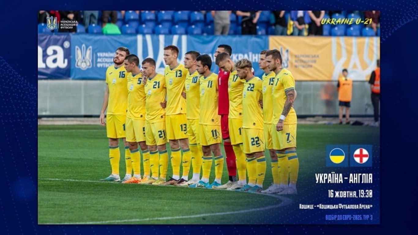 Украина – Англия онлайн-трансляция матча отбора Евро-2025