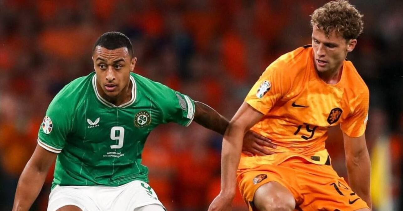 Эпизод матча Ирландия – Нидерланды