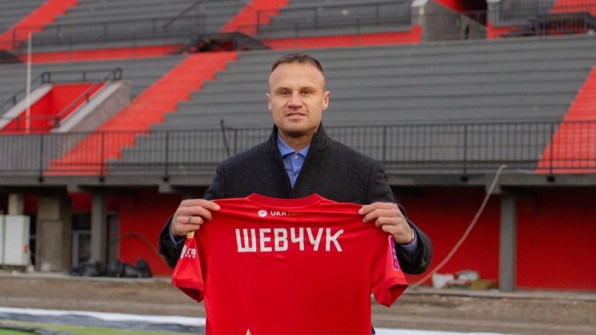 Вячеслав Шевчук в сборной Украины