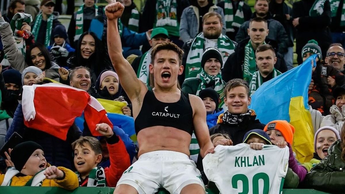 Максим Хлань забил дебютный гол за польскую Лехию Максим Хлань забил дебютный гол за польскую Лехию