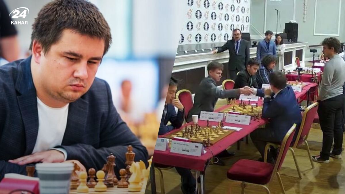 Шахматист Юрий Кузубов пожал руку российскому сопернику на Grand Swiss-2023.