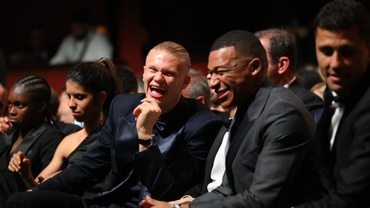 Эрлинг Голланд и Килиан Мбаппе Эрлинг Голланд и Килиан Мбаппе