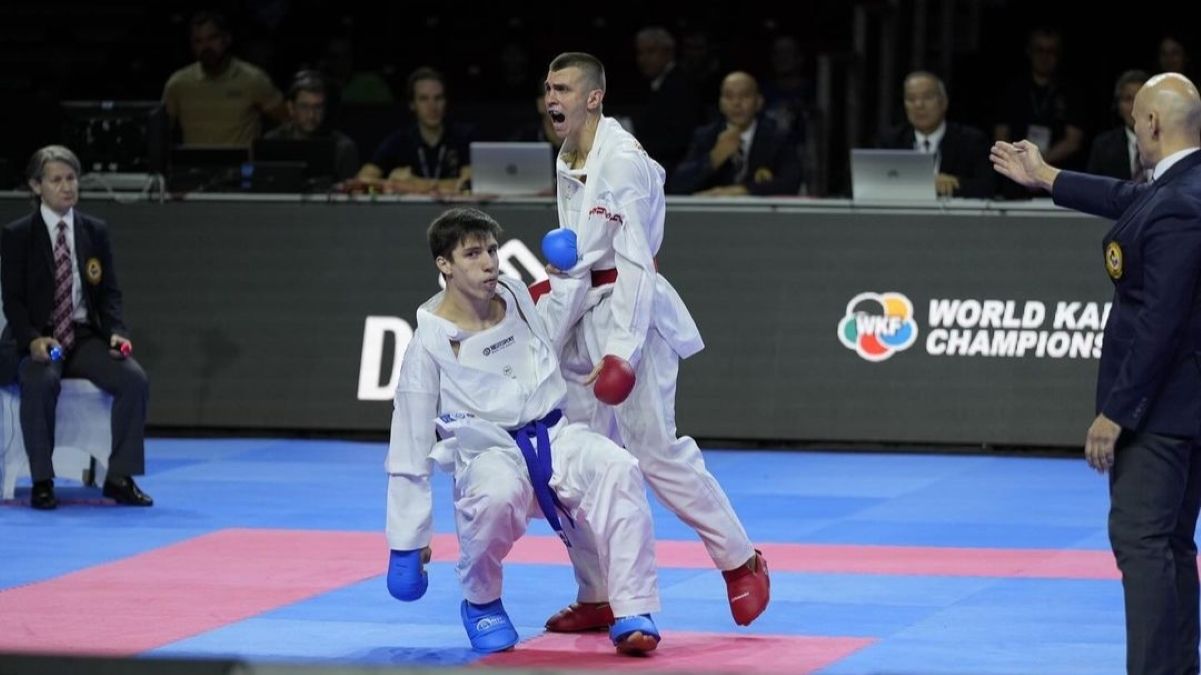 Валерий Чоботар победил россиянина на чемпионате мира по карате