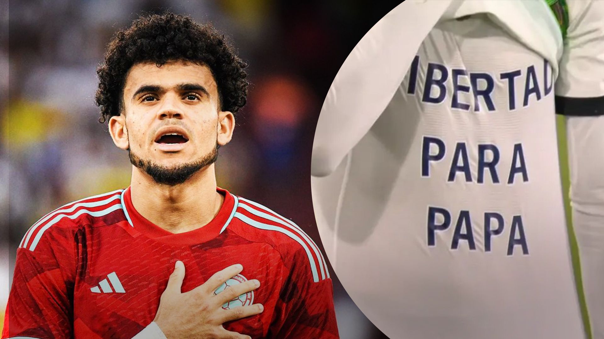 Луис Диас вспомнил об отце в плену Луис Диас вспомнил об отце в плену