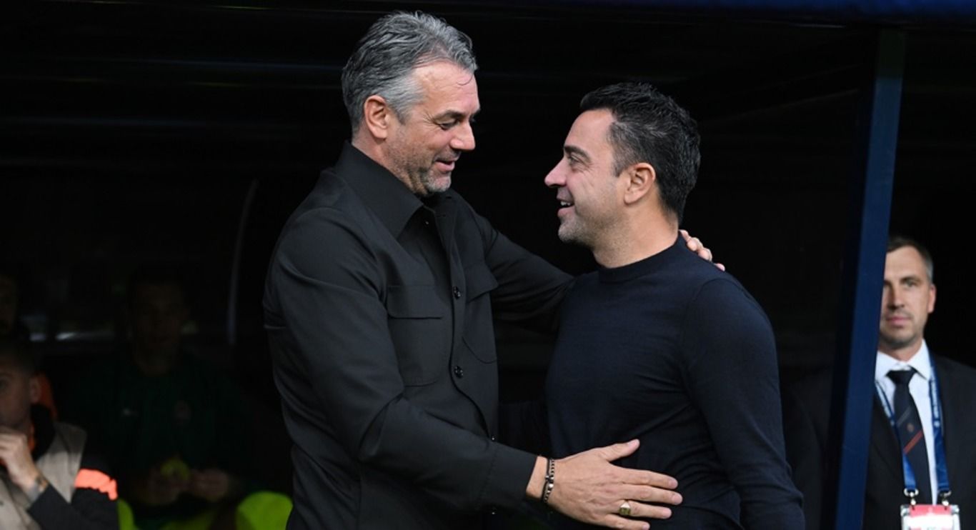 Марино Пушич и Хави Марино Пушич и Хави