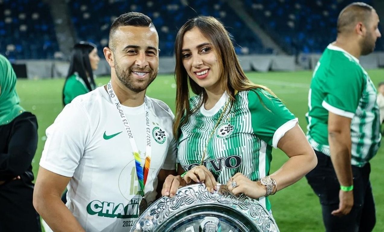 Диа Саба с женой Диа Саба с женой