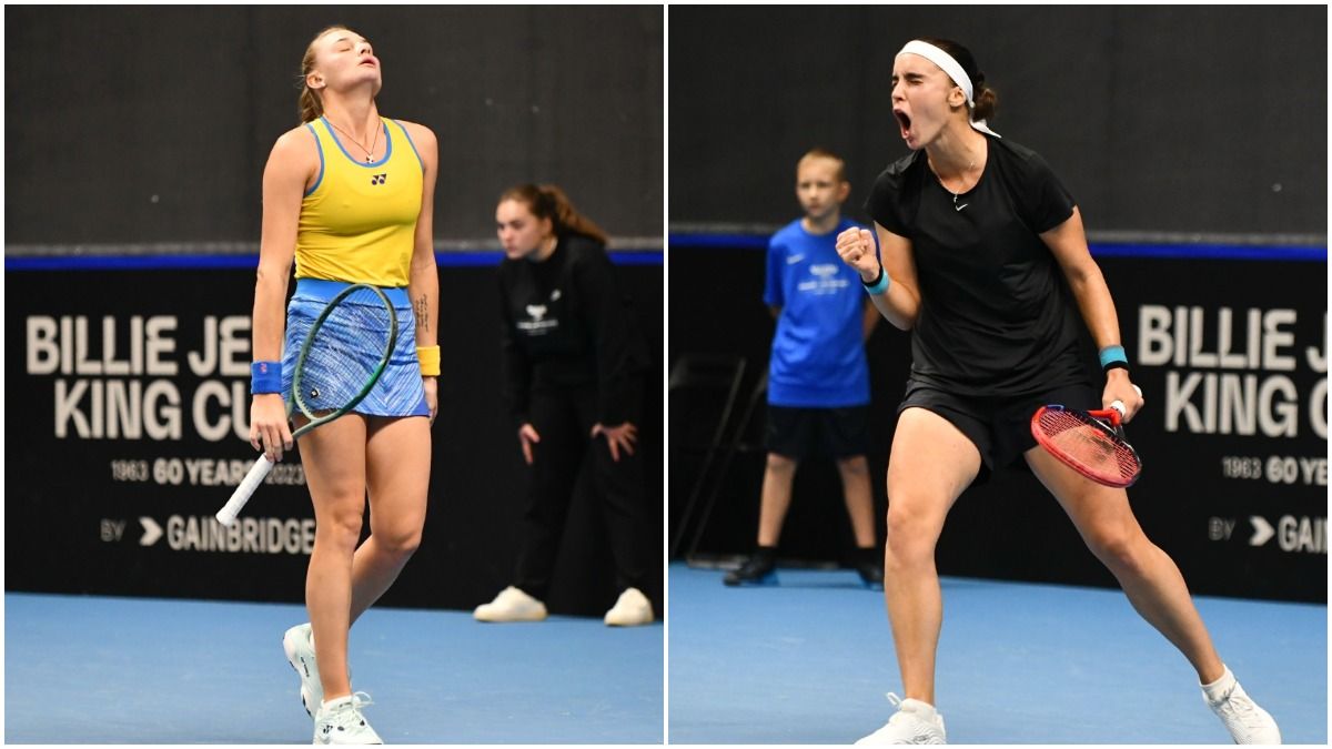 Кубок Біллі Джин Кінг - результати матчів Калініної та Ястремської Кубок Біллі Джин Кінг - результати матчів Калініної та Ястремської