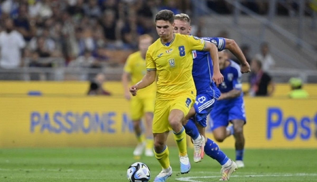 Україна Італія - Судаков розповів, про що мріють у збірній під час відбору на Євро-2024 Україна Італія - Судаков розповів, про що мріють у збірній під час відбору на Євро-2024