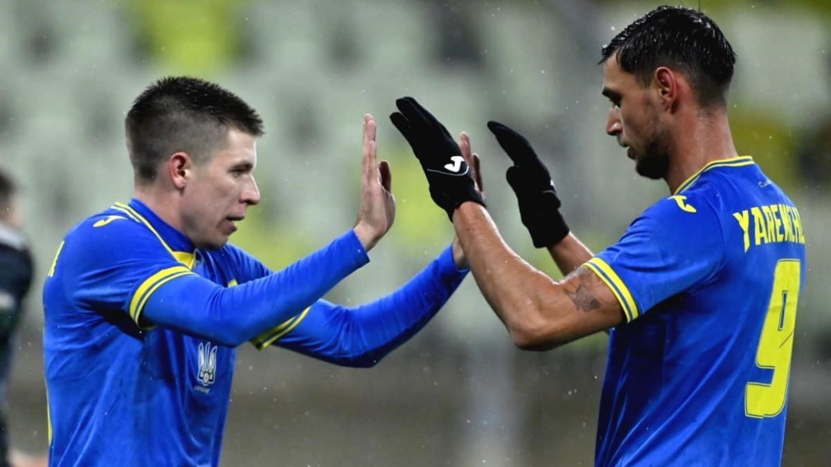 Голы с матча Лехия – сборная Украины Голы с матча Лехия – сборная Украины