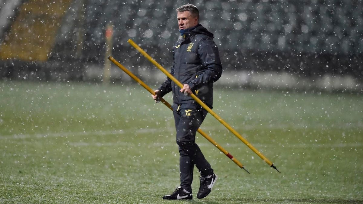 Пресконференція Реброва перед матчем з Італією Пресконференція Реброва перед матчем з Італією