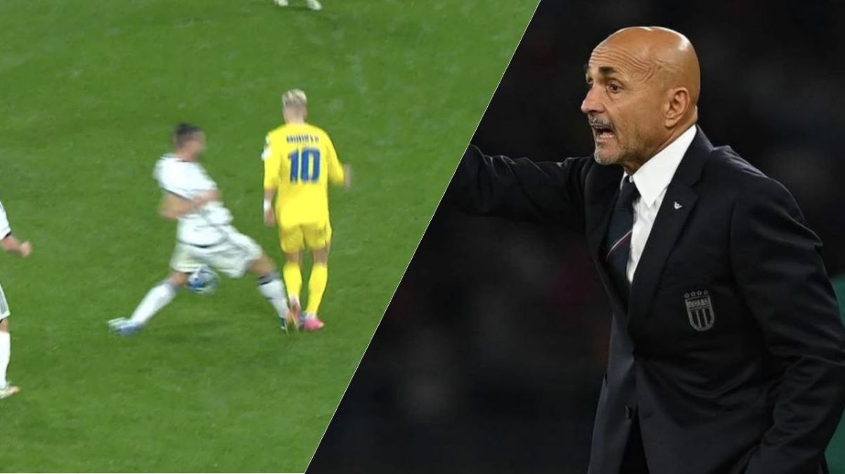 Спаллетти не увидел пенальти в матче Украина – Италия Спаллетти не увидел пенальти в матче Украина – Италия