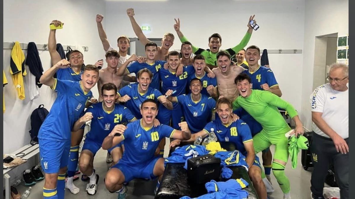 Юношеская сборная Украины по футболу вышла в элит-раунд