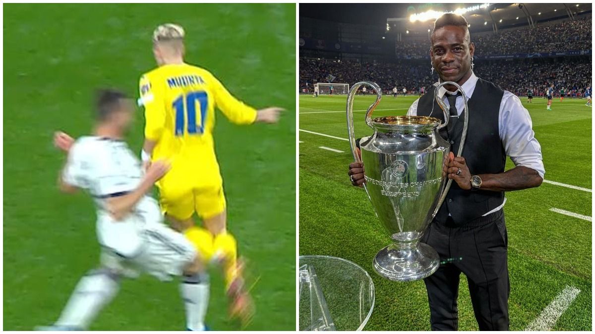 Украина - Италия - Балотелли прокомментировал эпизод с неназначенным пенальти Украина - Италия - Балотелли прокомментировал эпизод с неназначенным пенальти