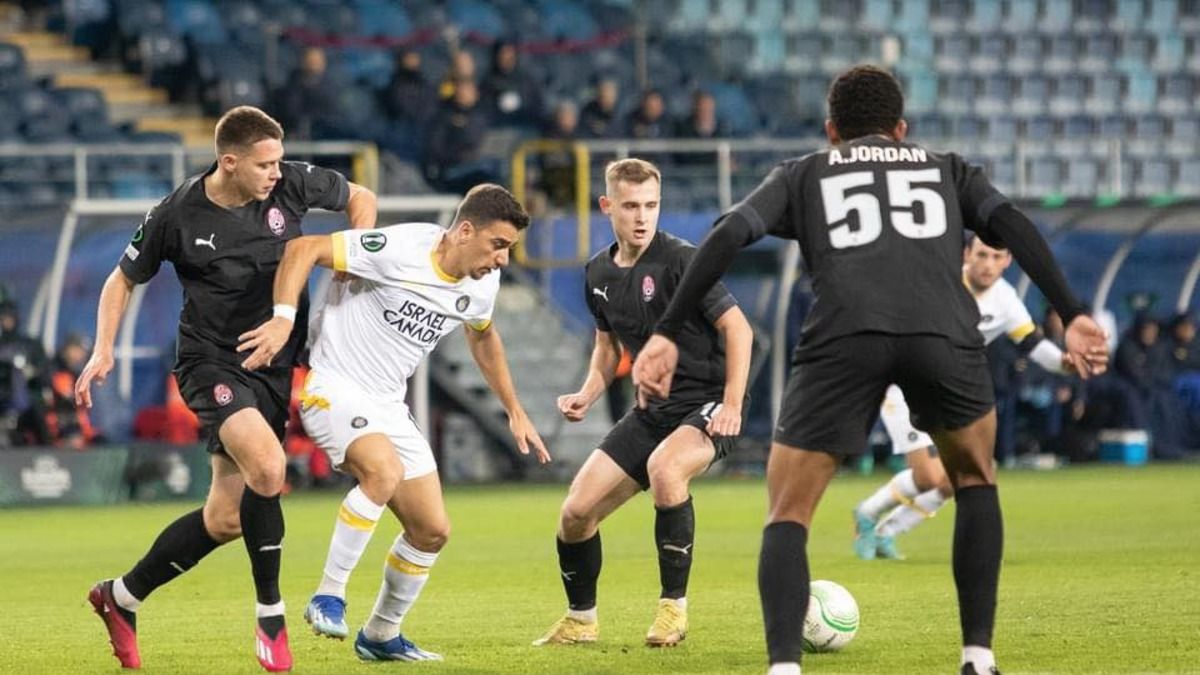 Маккабі Зоря – огляд та відео голів матчу 3-го туру групи Ліги конференцій Маккабі Зоря – огляд та відео голів матчу 3-го туру групи Ліги конференцій