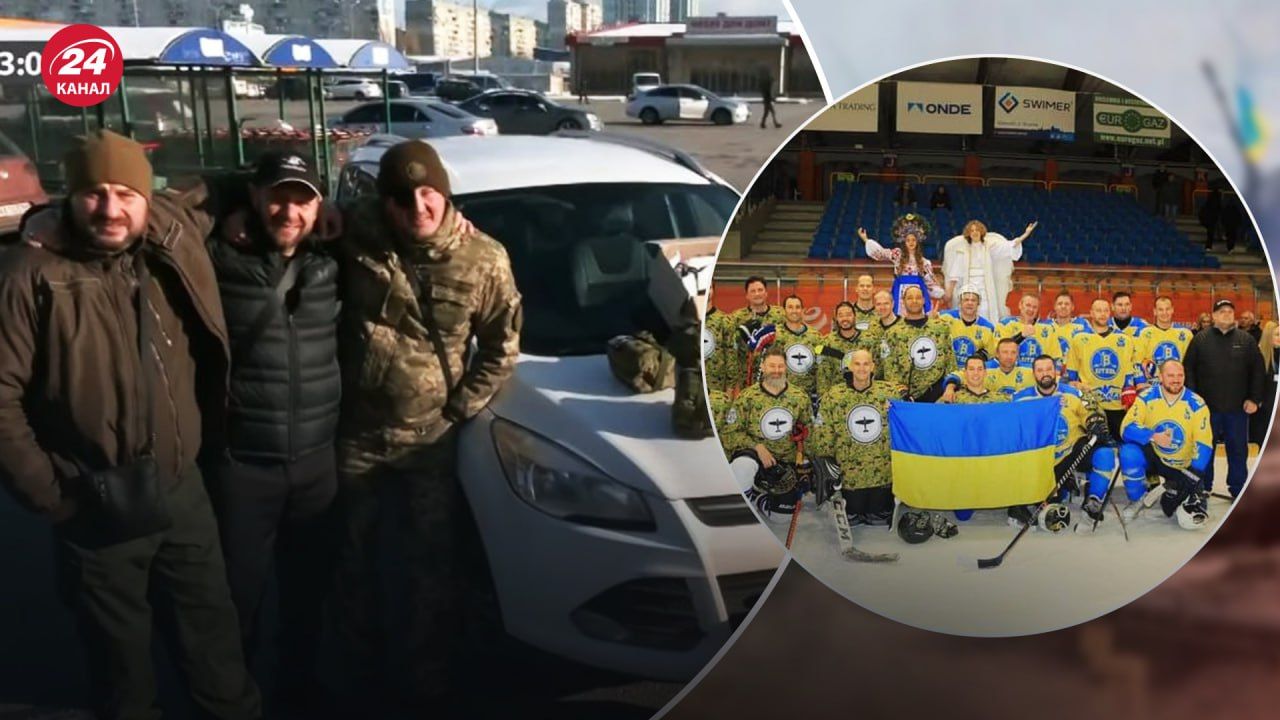 Хоккеисты "Витязю" стали в защиту Украины