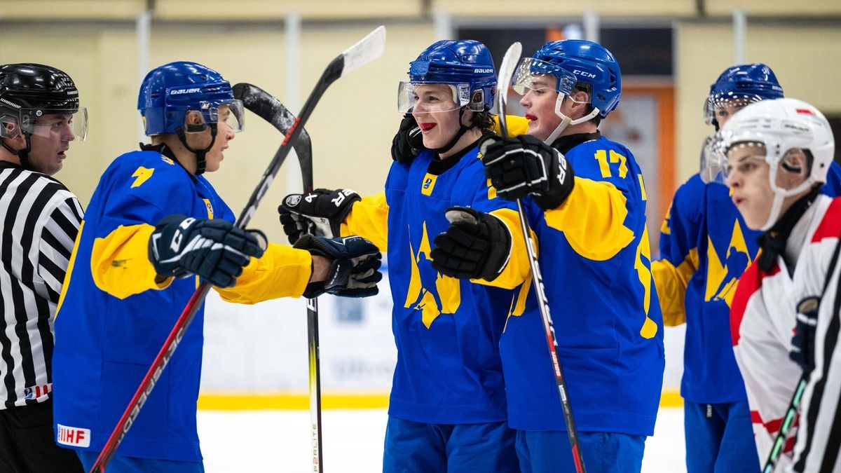  Украина – Эстония – результат матча молодежного ЧМ-2023 по хоккею
