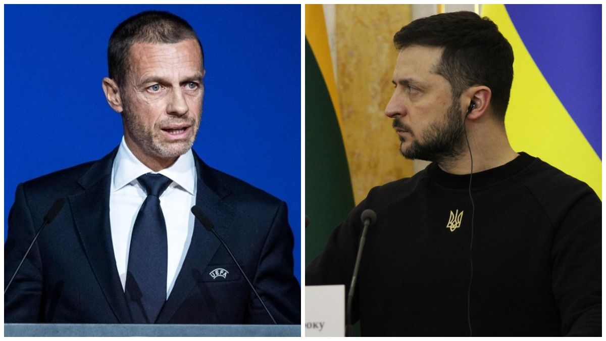 Володимир Зеленський провів розмову з президентом УЄФА - деталі Володимир Зеленський провів розмову з президентом УЄФА - деталі