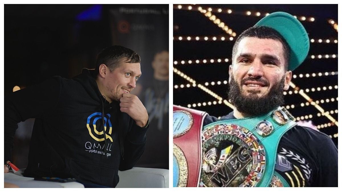 Олександр Усик та Артур Бетербієв Олександр Усик та Артур Бетербієв