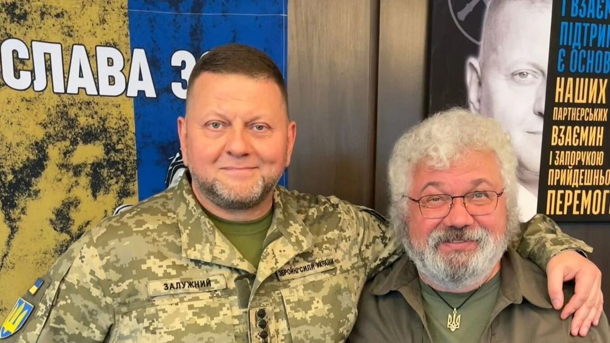 Валерий Залужный и Юрий Сапронов