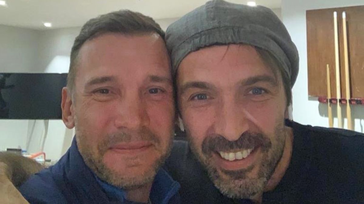 Шевченко и Буффон Шевченко и Буффон