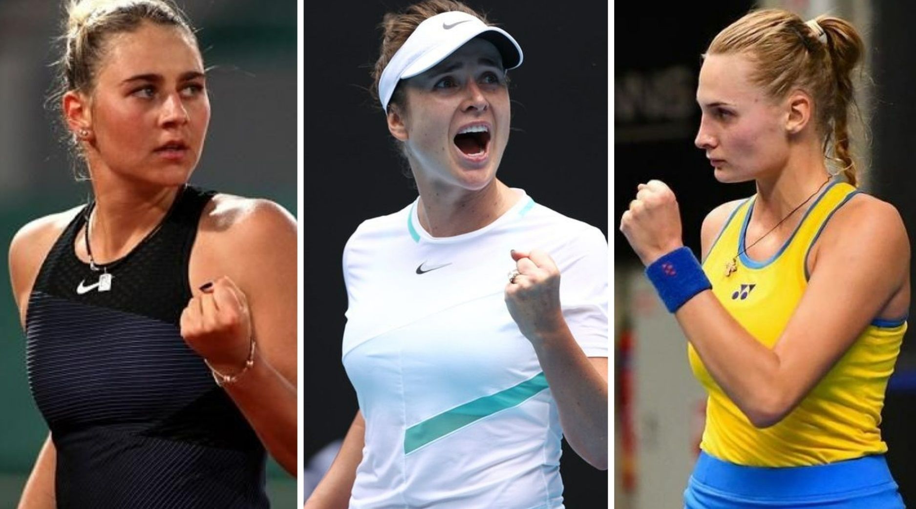 Марта Костюк, Еліна Світоліна та Даяна Ястремська Марта Костюк, Еліна Світоліна та Даяна Ястремська