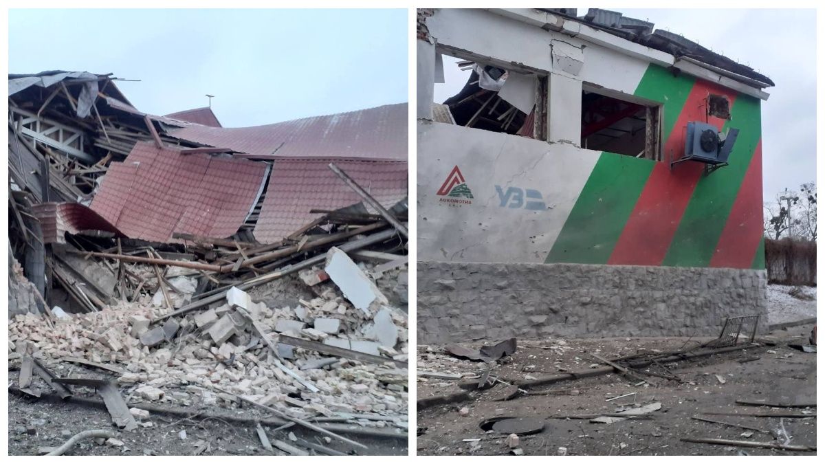 В результате обстрела Киева поврежден спортивный комплекс Укрзализныци: фото разрушений - 24 канал