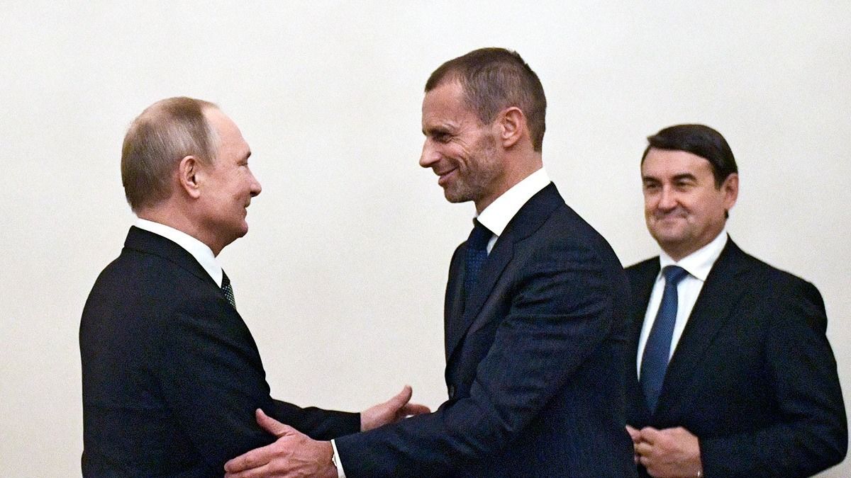 Чеферін планує допустити молодіжні команди росіян до турнірів під егідою УЄФА Чеферін планує допустити молодіжні команди росіян до турнірів під егідою УЄФА